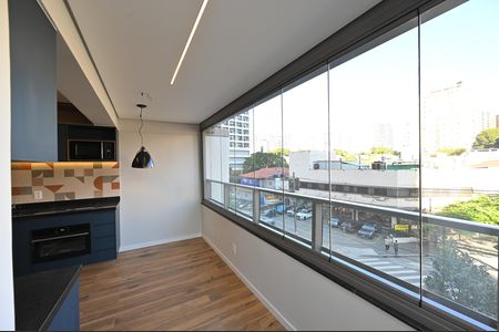 Varanda de kitnet/studio para alugar com 1 quarto, 40m² em Vila Clementino, São Paulo