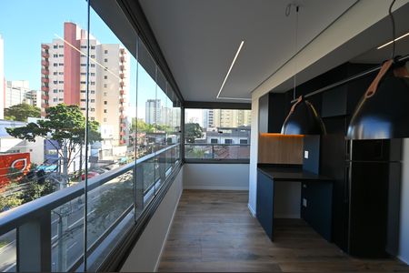 Varanda de kitnet/studio para alugar com 1 quarto, 40m² em Vila Clementino, São Paulo