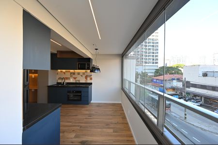 Studio para alugar com 40m², 1 quarto e sem vagaVaranda