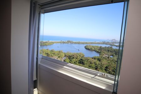 Apartamento para alugar com 110m², 3 quartos e 2 vagasVISTA DO QUARTO 1