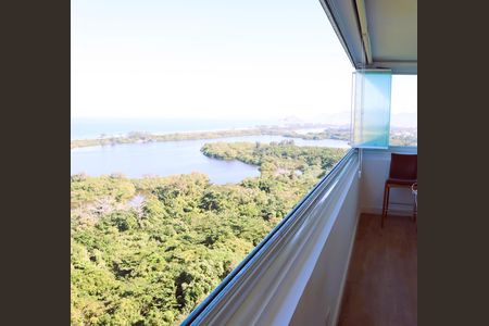 VARANDA de apartamento para alugar com 3 quartos, 110m² em Barra da Tijuca, Rio de Janeiro