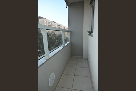Varanda da Sala de apartamento à venda com 3 quartos, 54m² em Vila Rio Branco, Jundiaí