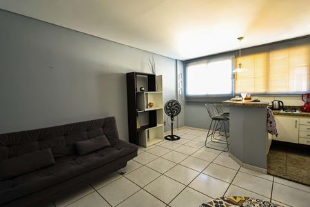 Sala de kitnet/studio para alugar com 1 quarto, 40m² em Luxemburgo, Belo Horizonte