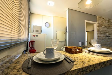 Cozinha de kitnet/studio para alugar com 1 quarto, 40m² em Luxemburgo, Belo Horizonte