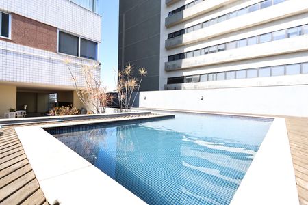 Área comum - Piscina de kitnet/studio para alugar com 1 quarto, 40m² em Luxemburgo, Belo Horizonte