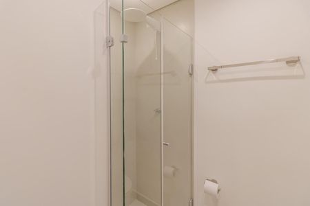 Banheiro da Suíte de kitnet/studio para alugar com 1 quarto, 30m² em Itaim Bibi, São Paulo