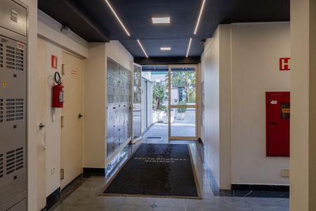Área comum de kitnet/studio para alugar com 1 quarto, 30m² em Itaim Bibi, São Paulo
