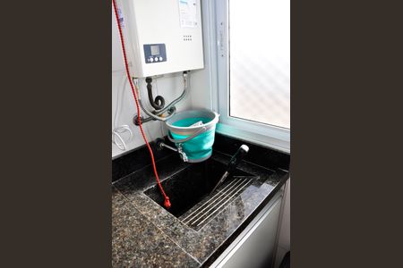 Apartamento à venda com 46m², 2 quartos e 1 vaga Apartamento à venda com 46m², 2 quartos e 1 vagaDetalhe - Área de Serviço