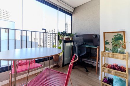 Studio à venda com 26m², 1 quarto e sem vaga Studio à venda com 26m², 1 quarto e sem vagaVaranda