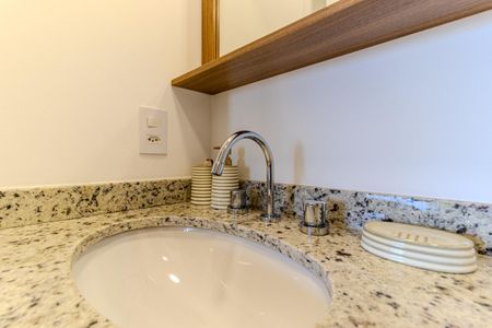 Studio à venda com 26m², 1 quarto e sem vaga Studio à venda com 26m², 1 quarto e sem vagaBanheiro