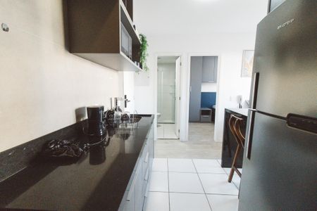 Apartamento para alugar com 34m², 2 quartos e sem vaga Apartamento para alugar com 34m², 2 quartos e sem vagaCozinha e Área de Serviço