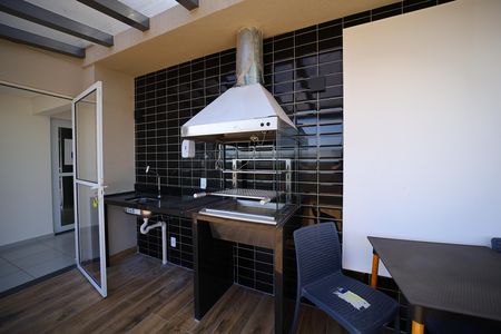 Área comum - Churrasqueira de apartamento para alugar com 2 quartos, 40m² em Jardim Maringa, São Paulo