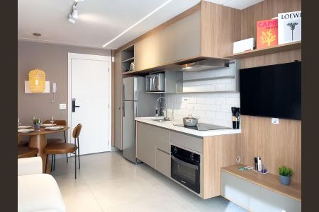 Sala/Cozinha de apartamento para alugar com 2 quartos, 40m² em Cidade Jardim, São Paulo