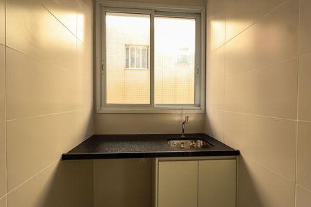 Área de Serviço de apartamento à venda com 3 quartos, 110m² em Padre Eustáquio, Belo Horizonte