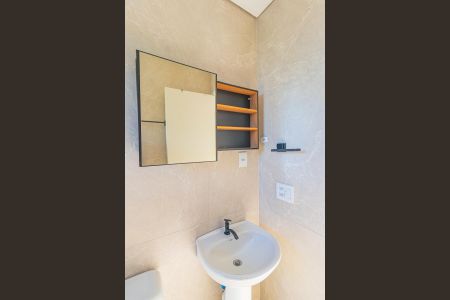Casa de condomínio para alugar com 100m², 2 quartos e 1 vagaBanheiro social