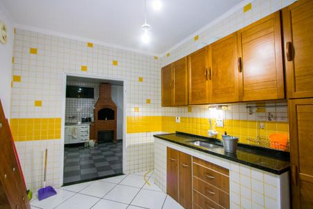 Cozinha de casa para alugar com 3 quartos, 100m² em Vila Pires, Santo André