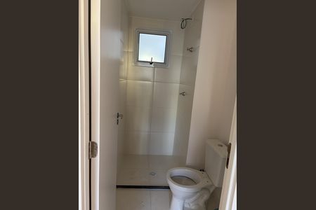Banheiro  de kitnet/studio para alugar com 1 quarto, 21m² em Bela Vista, São Paulo