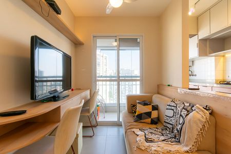 Sala de apartamento para alugar com 1 quarto, 32m² em Parque da Vila Prudente, São Paulo