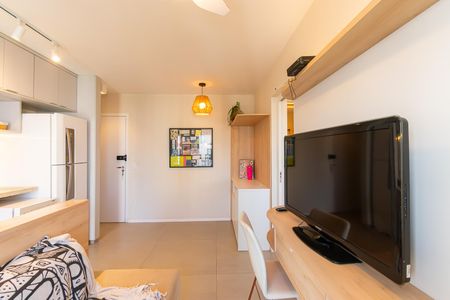 Apartamento para alugar com 32m², 1 quarto e 1 vaga Apartamento para alugar com 32m², 1 quarto e 1 vagaSala
