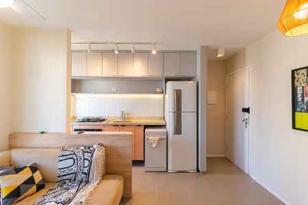 Apartamento para alugar com 32m², 1 quarto e 1 vaga Apartamento para alugar com 32m², 1 quarto e 1 vagaSala