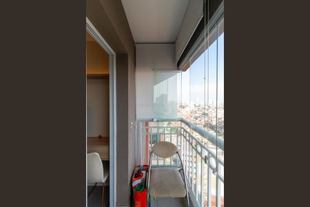 Varanda de apartamento para alugar com 1 quarto, 32m² em Parque da Vila Prudente, São Paulo