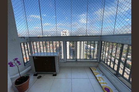 Varanda da Sala de apartamento à venda com 3 quartos, 68m² em Ferreira, São Paulo