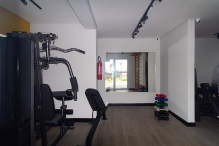 Apartamento à venda com 34m², 2 quartos e sem vaga Apartamento à venda com 34m², 2 quartos e sem vagaÁrea comum - Academia