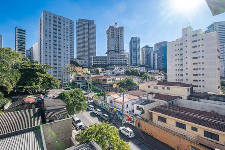 Vista da varanda do studio de kitnet/studio à venda com 1 quarto, 27m² em Jardim das Bandeiras, São Paulo