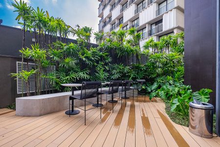 Área comum de kitnet/studio à venda com 1 quarto, 27m² em Jardim das Bandeiras, São Paulo