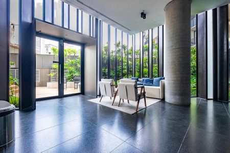 Área comum de kitnet/studio à venda com 1 quarto, 27m² em Jardim das Bandeiras, São Paulo
