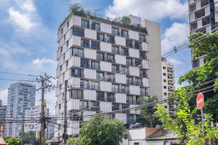 Fachada de kitnet/studio à venda com 1 quarto, 27m² em Jardim das Bandeiras, São Paulo