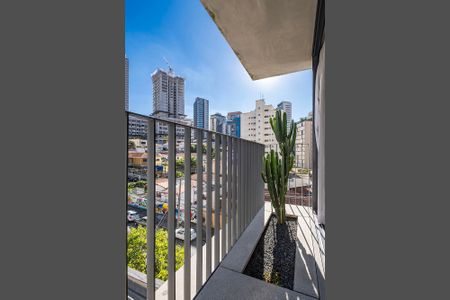 Varanda do studio de kitnet/studio à venda com 1 quarto, 27m² em Jardim das Bandeiras, São Paulo