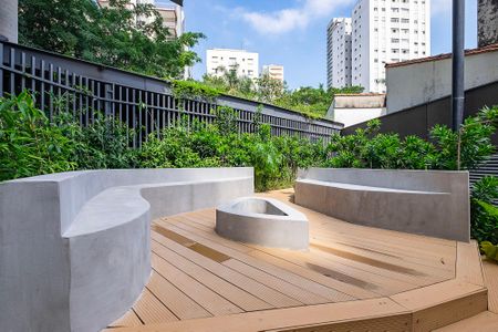 Área comum de kitnet/studio à venda com 1 quarto, 27m² em Jardim das Bandeiras, São Paulo