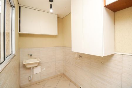 Área de Serviço de apartamento para alugar com 2 quartos, 100m² em Vila Valparaíso, Santo André