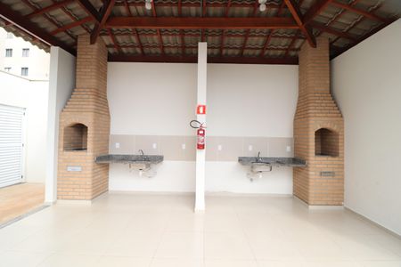 Área comum - Churrasqueira de apartamento para alugar com 2 quartos, 59m² em Morumbi, Uberlândia