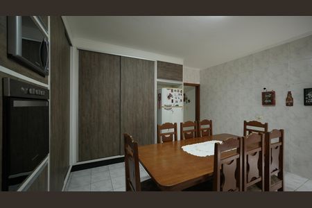 Cozinha de casa à venda com 4 quartos, 275m² em Vila Valparaíso, Santo André