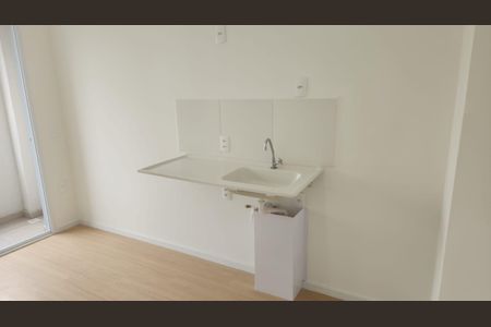 Cozinha de apartamento para alugar com 1 quarto, 24m² em Vila Dom Pedro I, São Paulo
