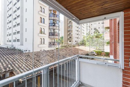 Varanda de apartamento para alugar com 1 quarto, 58m² em Indianópolis, São Paulo