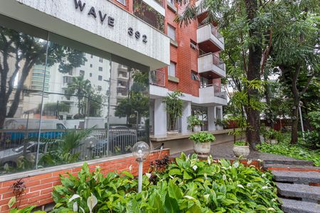 Fachada de apartamento para alugar com 1 quarto, 58m² em Indianópolis, São Paulo