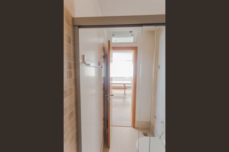 Apartamento à venda com 350m², 4 quartos e 6 vagasBanheiro do Espaço Gourmet na Cobertura