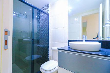 Apartamento para alugar com 65m², 2 quartos e 1 vaga Apartamento para alugar com 65m², 2 quartos e 1 vagaBanheiro Social