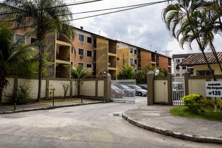 Fachada do condomínio de apartamento à venda com 2 quartos, 52m² em Campo Grande, Rio de Janeiro