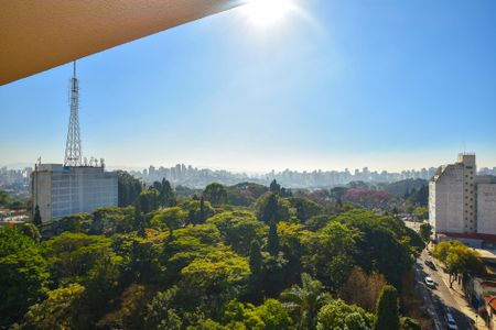 vista varanda sala de estar de apartamento à venda com 2 quartos, 78m² em Pinheiros, São Paulo