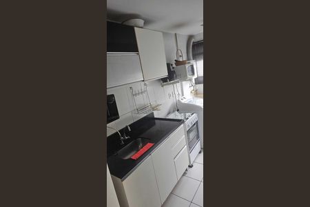 Cozinha de apartamento para alugar com 2 quartos, 49m² em Jardim América, Rio de Janeiro