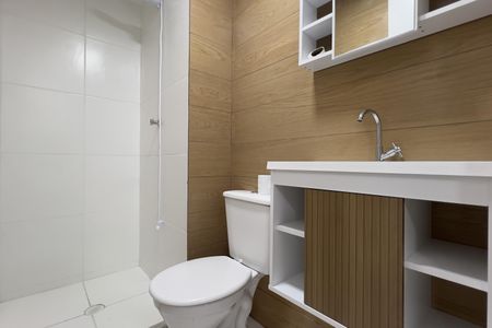 Apartamento para alugar com 37m², 2 quartos e 1 vaga Apartamento para alugar com 37m², 2 quartos e 1 vagaBanheiro