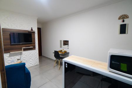 Sala/Cozinha de kitnet/studio para alugar com 1 quarto, 35m² em Jardim Jabaquara, São Paulo