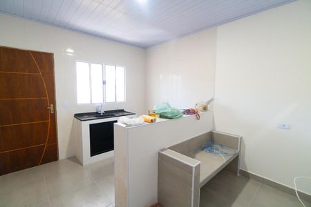 Sala/Cozinha de kitnet/studio para alugar com 1 quarto, 35m² em Jardim Jabaquara, São Paulo