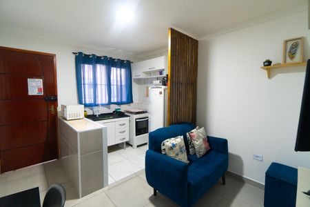 Sala/Cozinha de apartamento para alugar com 1 quarto, 35m² em Jardim Jabaquara, São Paulo