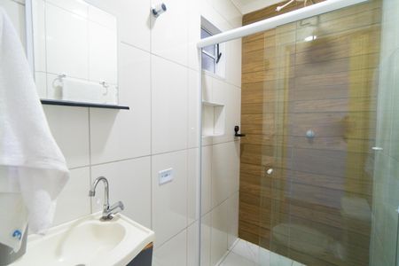 Banheiro de apartamento para alugar com 1 quarto, 35m² em Jardim Jabaquara, São Paulo
