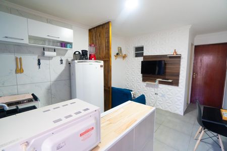 Sala/Cozinha de apartamento para alugar com 1 quarto, 35m² em Jardim Jabaquara, São Paulo